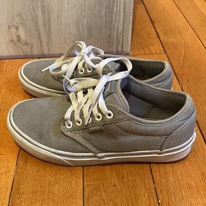 Womens Grey Vans Size 6.5